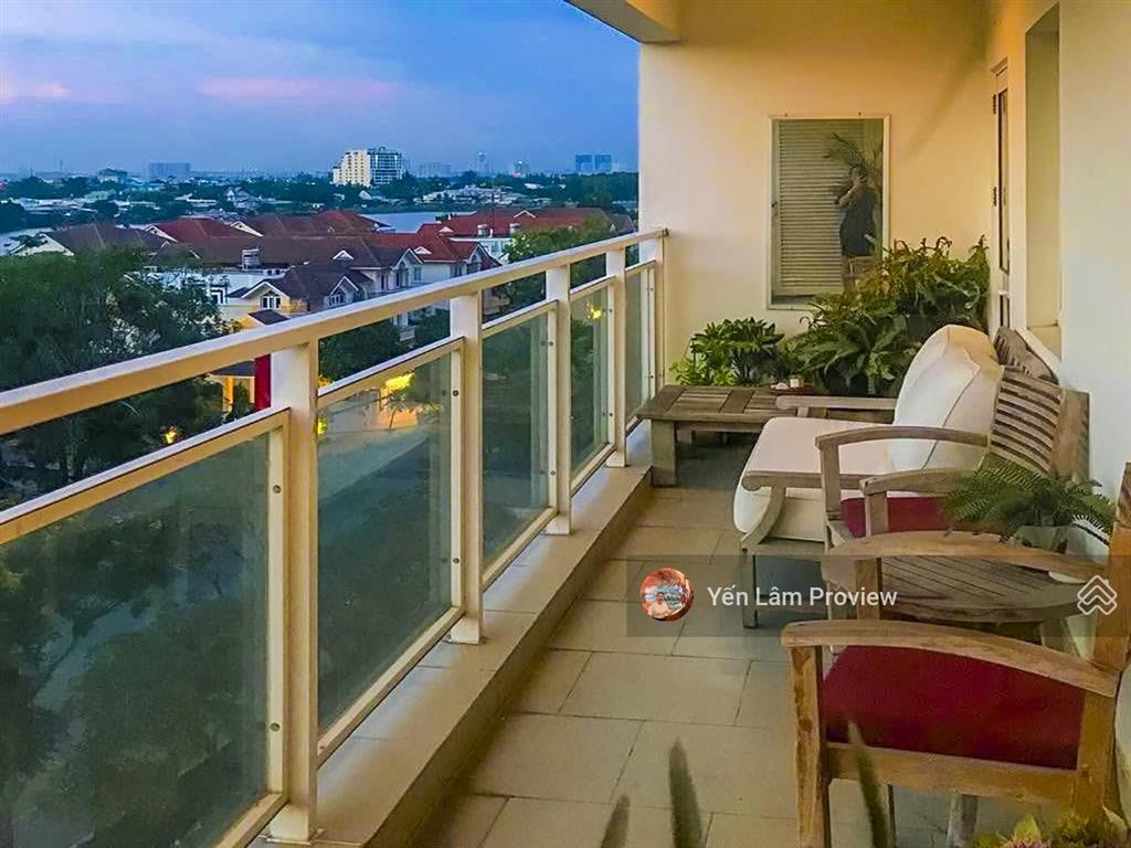 Căn hộ bán tại river garden thảo điền gồm 3 phòng ngủ tầng thấp view đẹp với diện tích 135m2