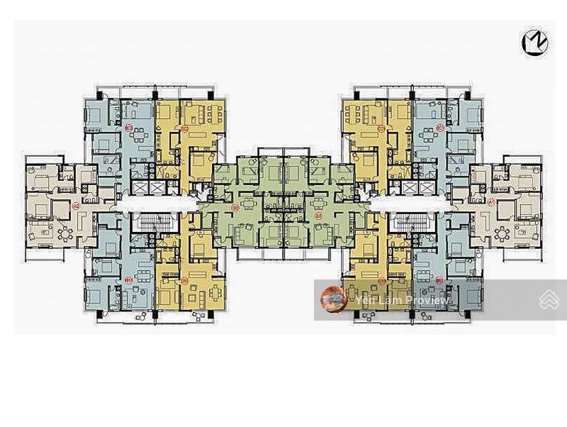Căn hộ bán tại river garden thảo điền gồm 3 phòng ngủ tầng trung view đẹp với diện tích 135m2