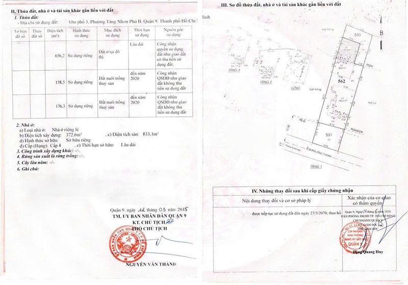 Bán khách sạn bưng ông thoàn thủ đức, dt 991m², hâm, 7 tầng, doanh thu 400tr/th