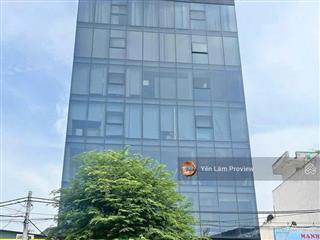 Bán tòa nhà văn phòng tân bình, dt sàn 1977m², 1 hầm + 6 tầng, dòng tiền 400tr/tháng