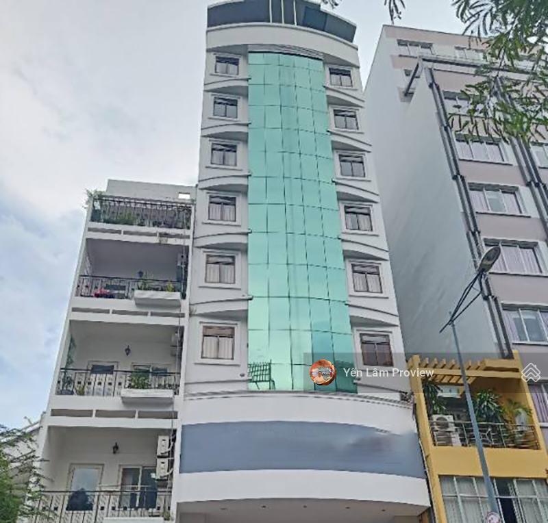 Bán khách sạn 3 sao mặt tiền lê thánh tôn, 146.5m2, hâm + 9 tầng, 48 phòng
