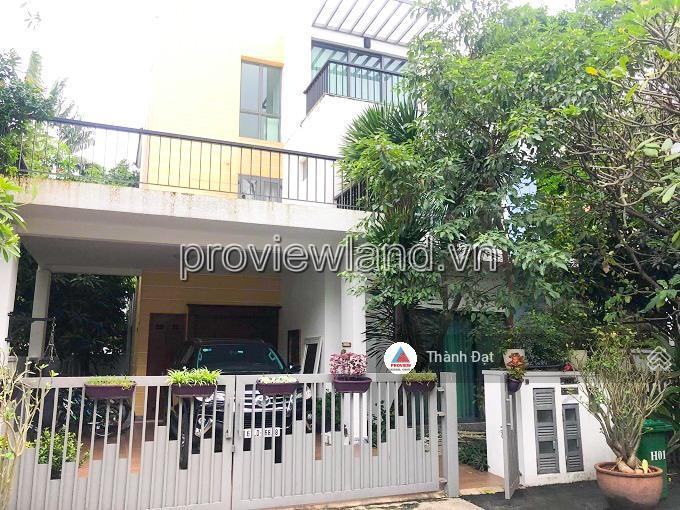 Bán biệt thự villa riviera an phú, 287.8m2 đất, 3 tầng, 4pn, vị trí đẹp, thoáng mát