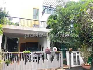 Bán biệt thự villa riviera an phú, 287.8m2 đất, 3 tầng, 4pn, vị trí đẹp, thoáng mát