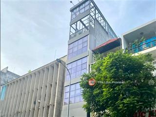 Nhà mặt tiền yersin, q1, 4x17m, 7 tầng + sân thượng. hđt 90tr/th