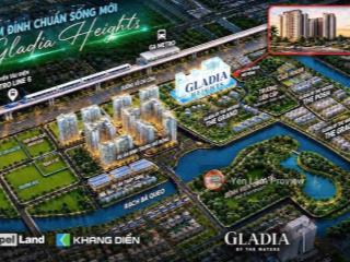 Bán căn hộ gladia heights quận 2 giá chỉ từ 83 triệu/m2, chiết khấu lên đến 12%