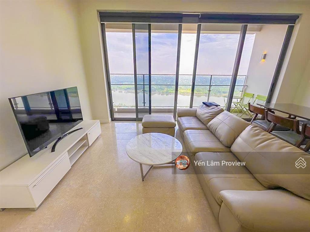 Bán căn hộ tại the nassim thảo điền gồm 4 phòng ngủ tầng cao view sông