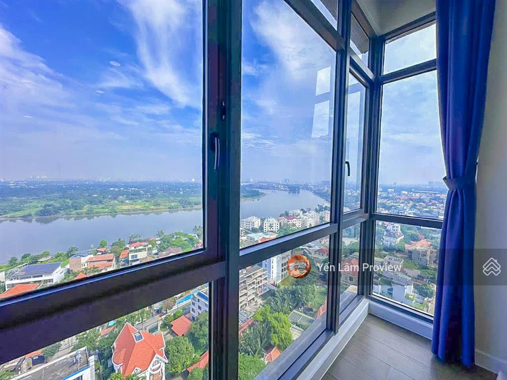 Bán căn hộ tại the nassim thảo điền gồm 4 phòng ngủ tầng cao view sông