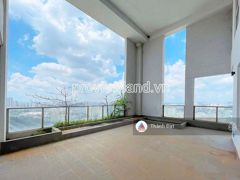 Bán căn penthouse thảo điền pearl tại block a, view sông, 501m2, 2 tầng, sân vườn riêng