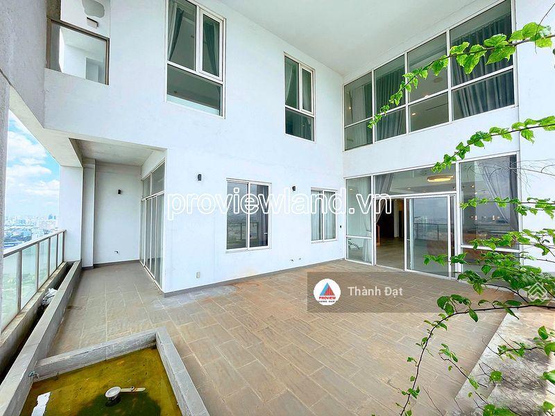 Bán căn penthouse thảo điền pearl tại block a, view sông, 501m2, 2 tầng, sân vườn riêng