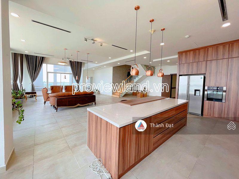 Bán căn penthouse thảo điền pearl tại block a, view sông, 501m2, 2 tầng, sân vườn riêng