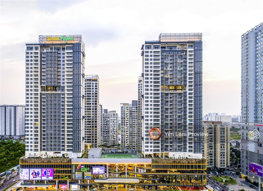 Bán căn hộ tại estella heights an phú tầng trung view đẹp gồm 2 phòng ngủ diện tích 104m2