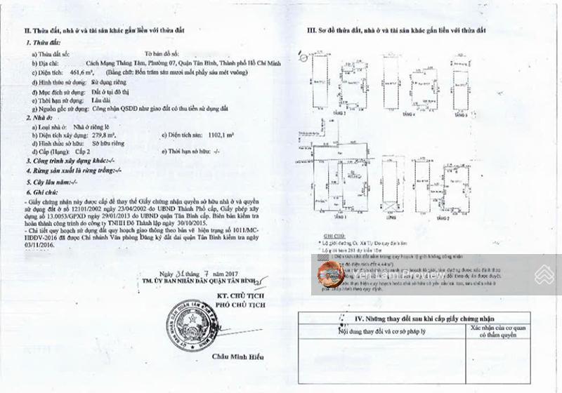 Bán villa + building văn phòng tại cmt8, tân bình, 461,6m2, mặt tiền 20m, 120 tỷ