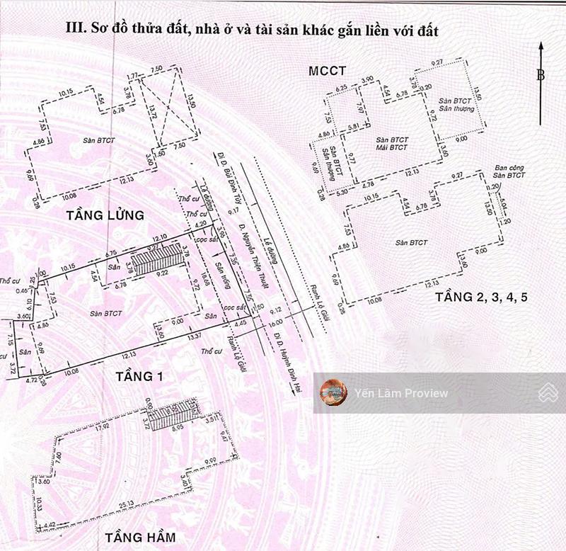 Bán tòa nhà nguyễn thiện thuật, phường 14, bình thạnh, 725,1m2, 1 hầm + 7 tầng, giá 280 tỷ