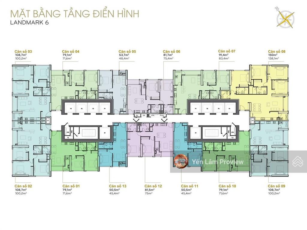 Căn hộ bán tại vinhomes central park vhcp gồm 4 phòng ngủ tầng thấp view đẹp với diện tích 150m2