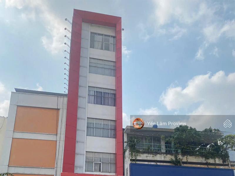 Cho thuê tòa nhà mặt tiền bạch đằng, bình thạnh, 1 hầm 5 tầng. giá 120tr/th