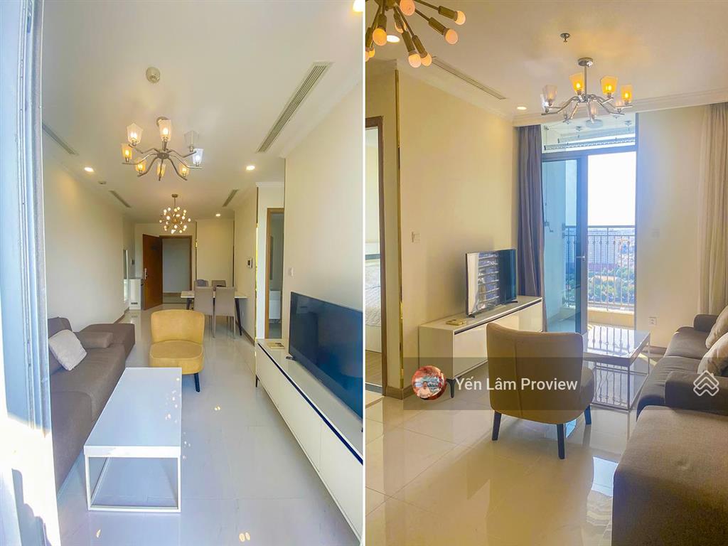 Căn hộ bán tại vinhomes central park gồm 1 phòng ngủ tầng cao view đẹp với diện tích 51m2