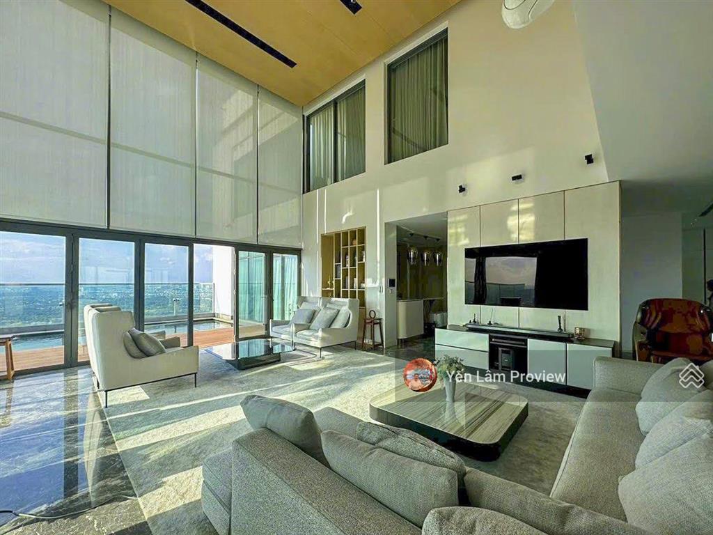 Cần bán penthouse tại gateway thảo điền gồm 4 phòng ngủ view sông với diện tích 585m2