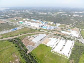 Bán lô đất mặt tiền vành đai 4, 3,465,3m2, giá 6tr/m2. ngay kcn phú an thạnh