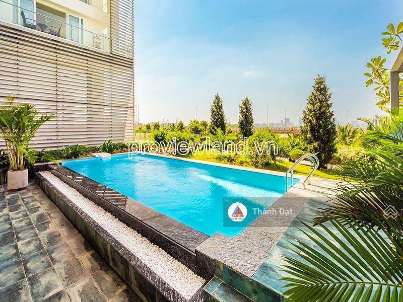 Bán căn hộ pool villa diamond island, dạng duplex 2 tầng, tổng dt 680m2, sân vườn + hồ bơi riêng