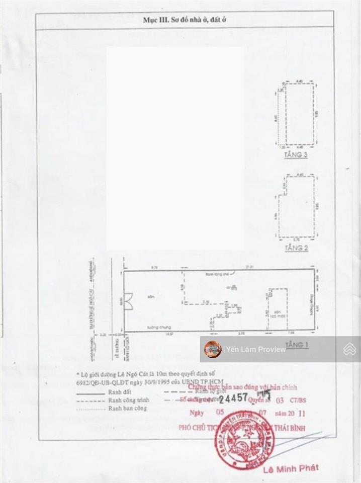 Bán nhà mặt tiền lê ngô cát, phường hòa hưng, 311m², 3 tầng, giá 140 tỷ