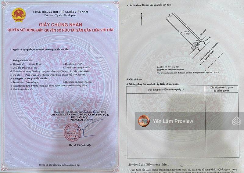 Bán nhà mặt tiền phan đăng lưu, phú nhuận, 77.4m² đất, ngang 4m, 26.5 tỷ