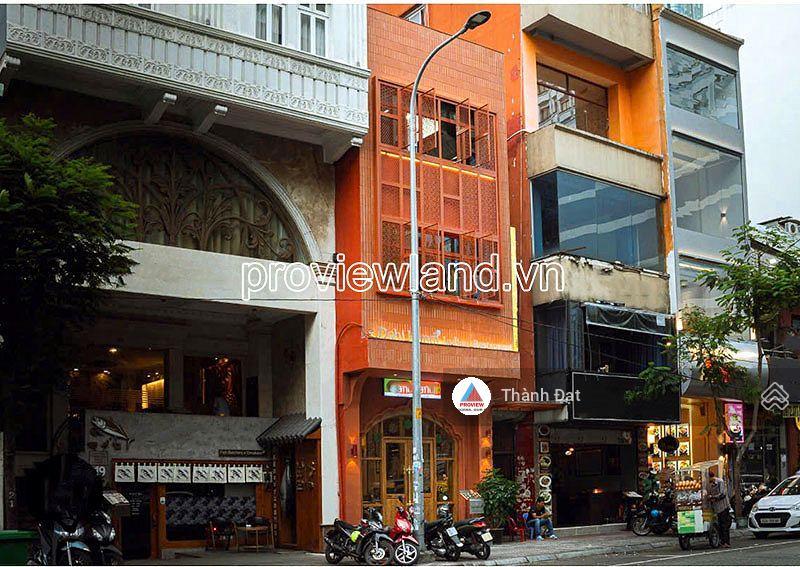 Bán nhà mặt tiền đông du, quận 1, 4 tầng, 53m2 đất, kinh doanh rất tốt