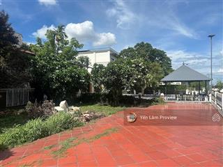 Bán biệt thự ven sông khu an phú đông, quận 12, 445.7m2, ngang 10m, 2 tầng, 52 tỷ