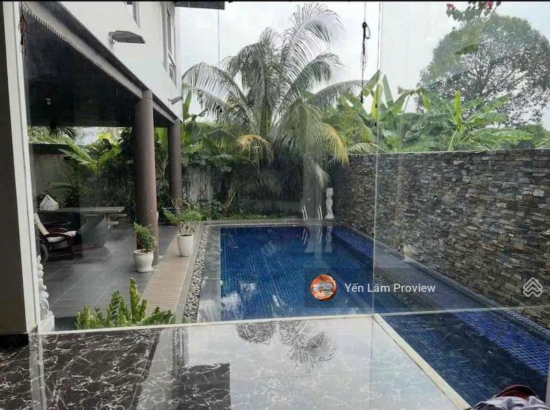 Bán biệt thự thân văn nhiếp, 330m², hồ bơi riêng, 3 tầng, giá 68 tỷ