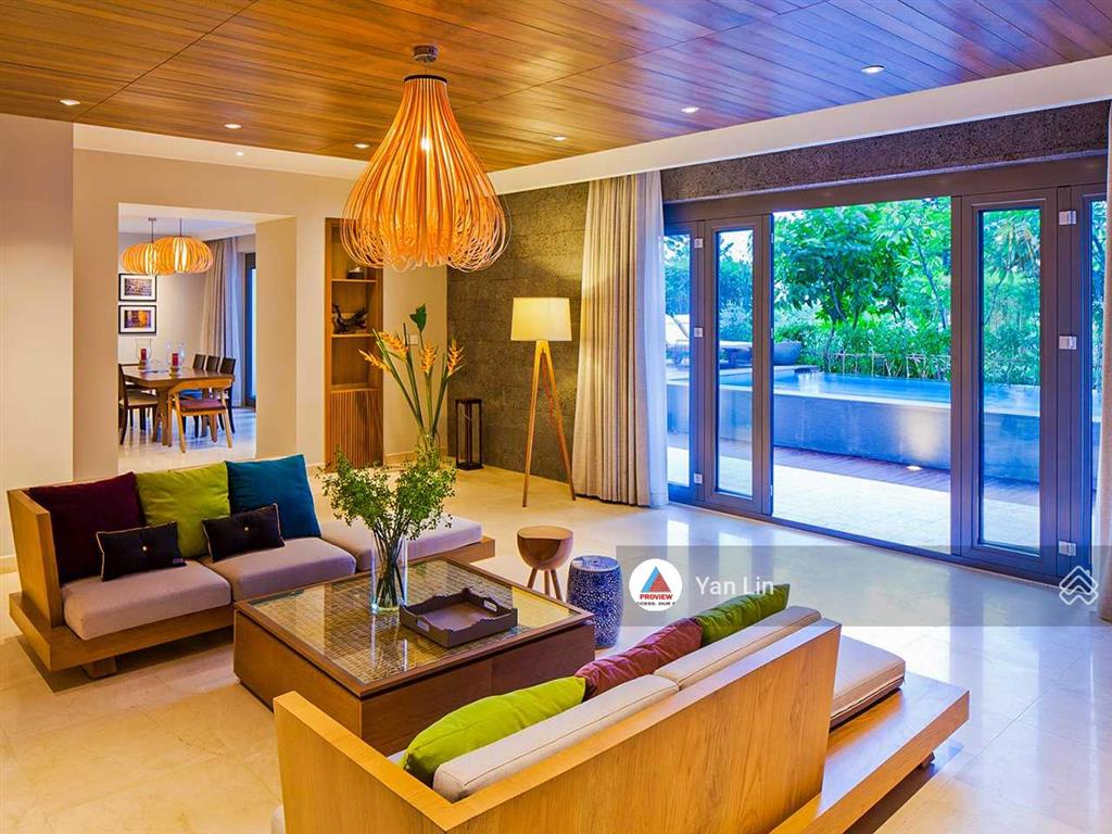 Bán pool villa diamond island dkc có hồ bơi sân vườn gồm 1 trệt 1 lầu diện tích 560m2