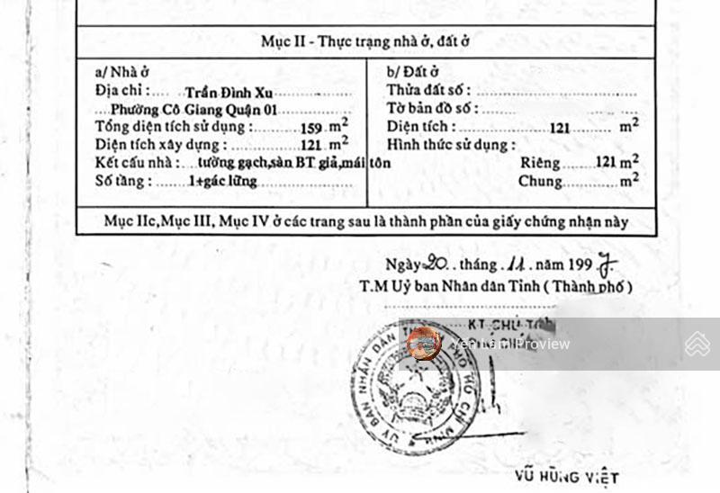 Bán nhà mặt tiền trần đình xu q1, 177.3m², hđt 146 triệu/th, giá 115 tỷ