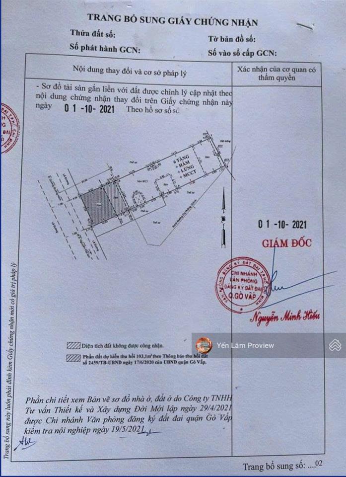 Bán tòa nhà mt dương quảng hàm, gò vấp, 466.9m2, ngang 12m, hầm + 8 tầng, giá 120 tỷ