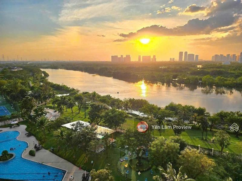 Bán biệt thự 2 mt view sông thân văn nhiếp, an khánh, 30x37m, 3 tầng, hồ bơi + sân vườn