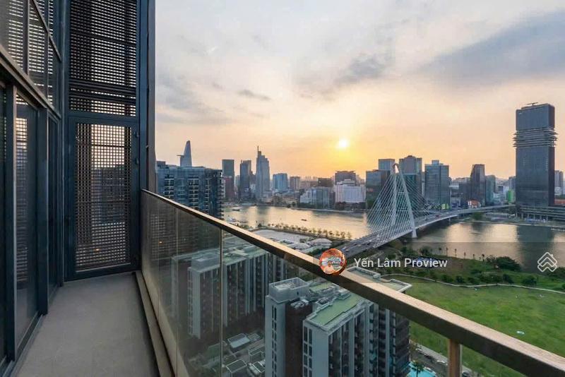 Bán penthouse metropole tháp the crest 394m², view sông, 2 tầng, nhà thô 168 tỷ