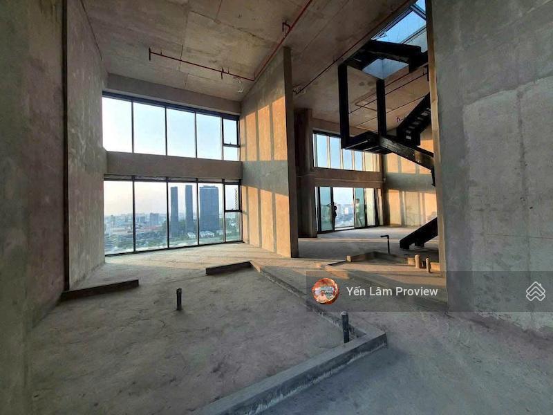 Bán penthouse metropole tháp the crest 394m², view sông, 2 tầng, nhà thô 168 tỷ