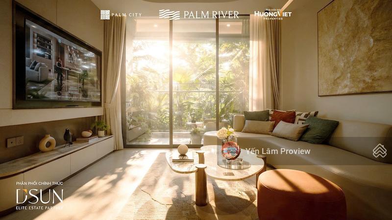Rumor palm river q2  giá 168tr/m2, thang máy riêng từng căn