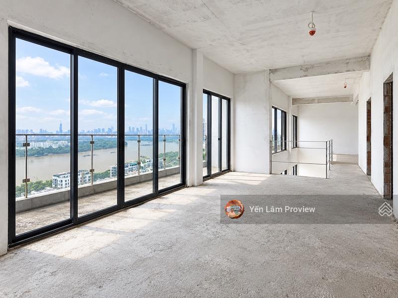 Bán penthouse one verandah, 4pn, 218m2, sổ hồng, nhà thô 27 tỷ