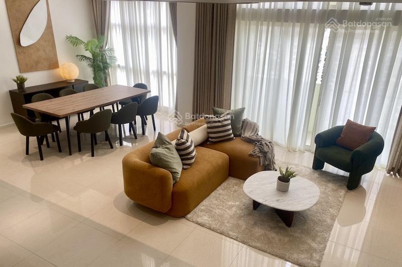Cho thuê căn penthouse estella 2 tầng, tháp 3a, 271m2, 4pn, full nt