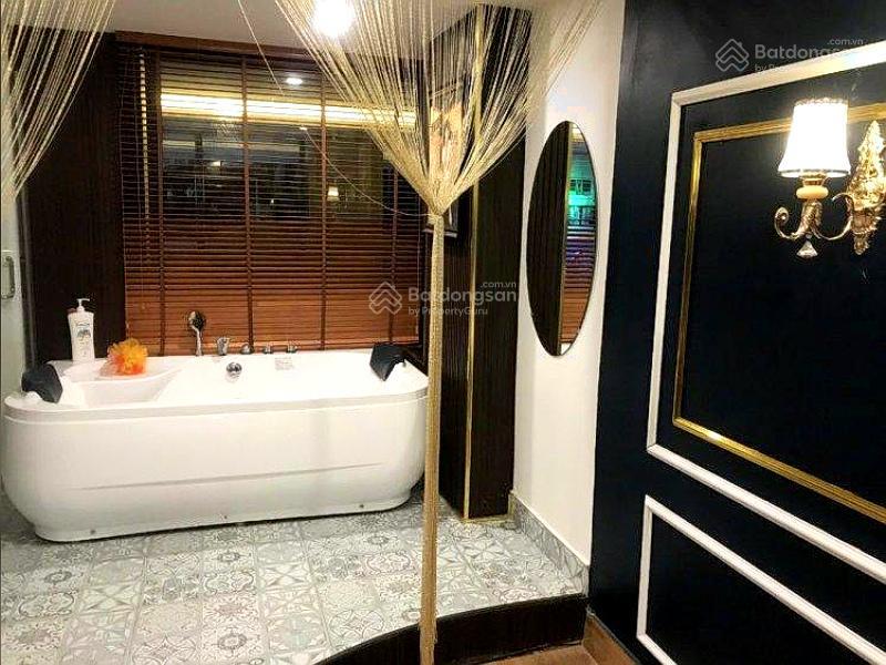 Bán tòa căn hộ dịch vụ quang trung, 781m2 sàn, 5 tầng, đang cho thuê 142tr/th