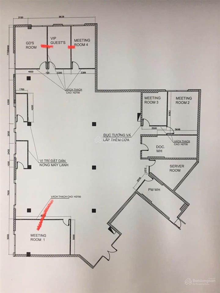 Cho thuê nguyên sàn shophouse masteri thảo điền 632m2 / sàn 0932 069 ***