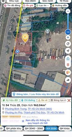 Cho thuê đất mặt tiền mai chí thọ 430m² cạnh showroom honda giá 80 triệu/tháng