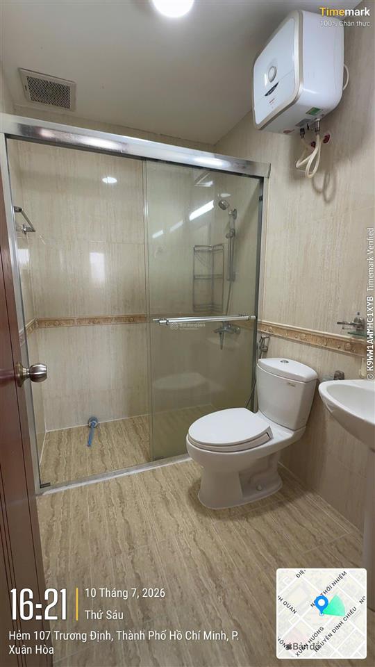 Cho thuê căn hộ 107 trương định, phường xuân hòa, tp.hcm (quận 3 cũ 20 triệu)