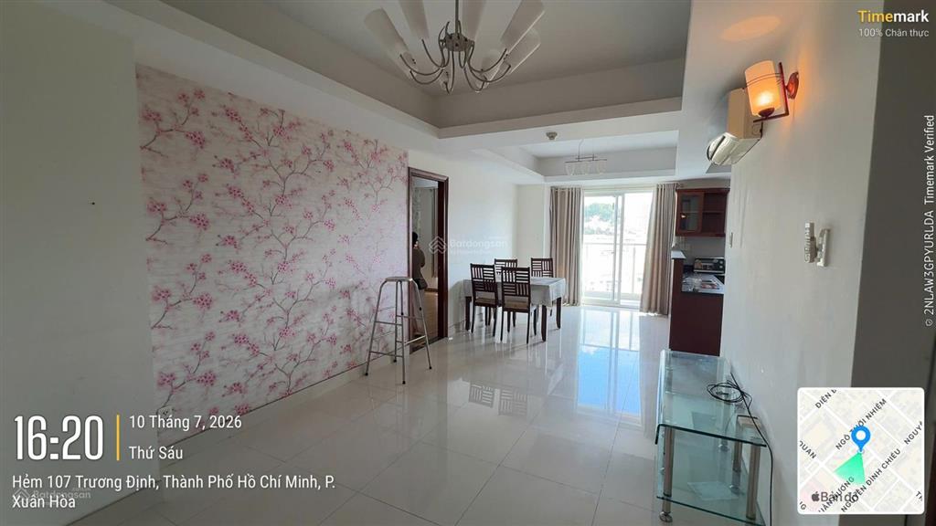 Cho thuê căn hộ 107 trương định, phường xuân hòa, tp.hcm (quận 3 cũ 20 triệu)
