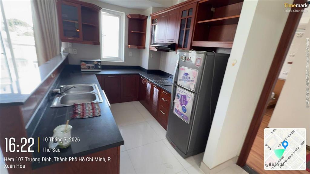 Cho thuê căn hộ 107 trương định, phường xuân hòa, tp.hcm (quận 3 cũ 20 triệu)