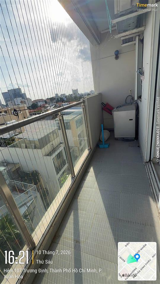 Cho thuê căn hộ 107 trương định, phường xuân hòa, tp.hcm (quận 3 cũ 20 triệu)