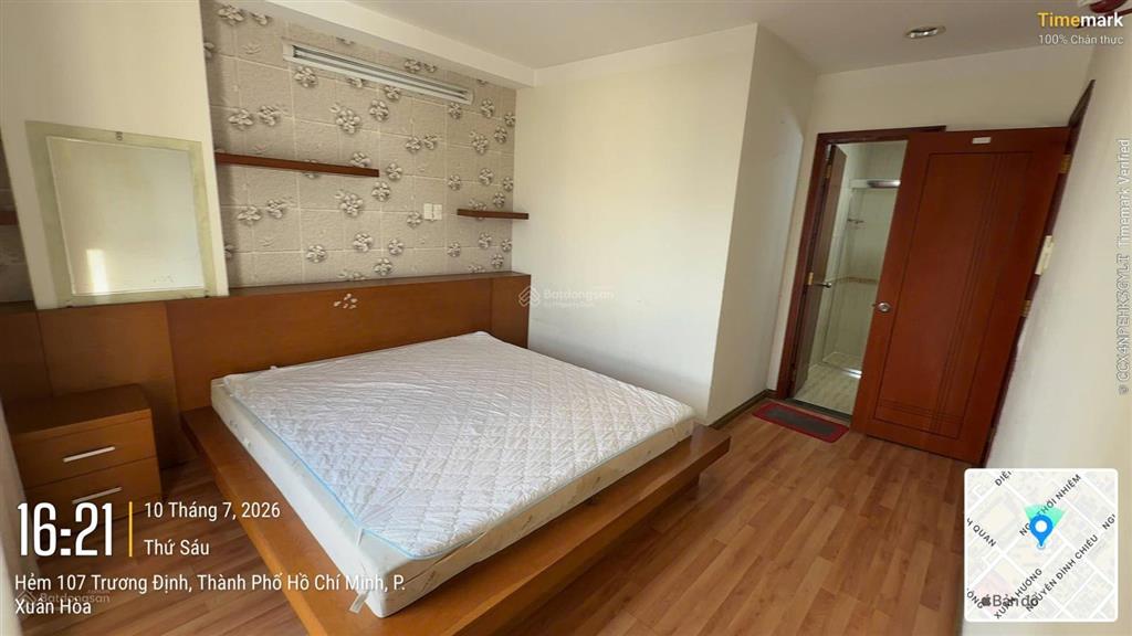 Cho thuê căn hộ 107 trương định, phường xuân hòa, tp.hcm (quận 3 cũ 20 triệu)