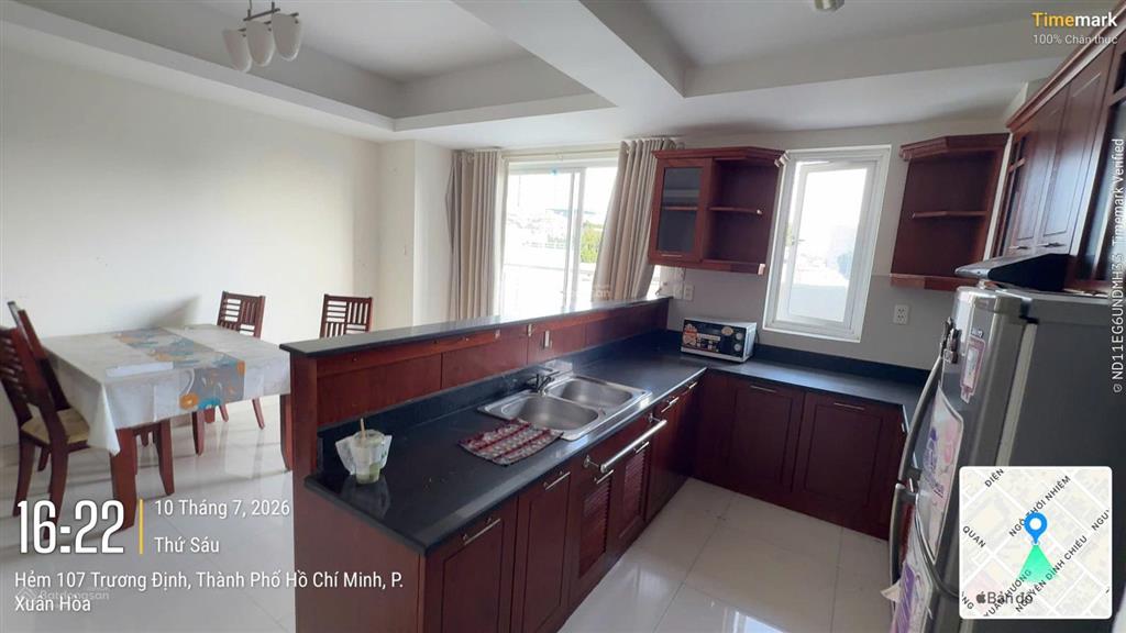 Cho thuê căn hộ 107 trương định, phường xuân hòa, tp.hcm (quận 3 cũ 20 triệu)