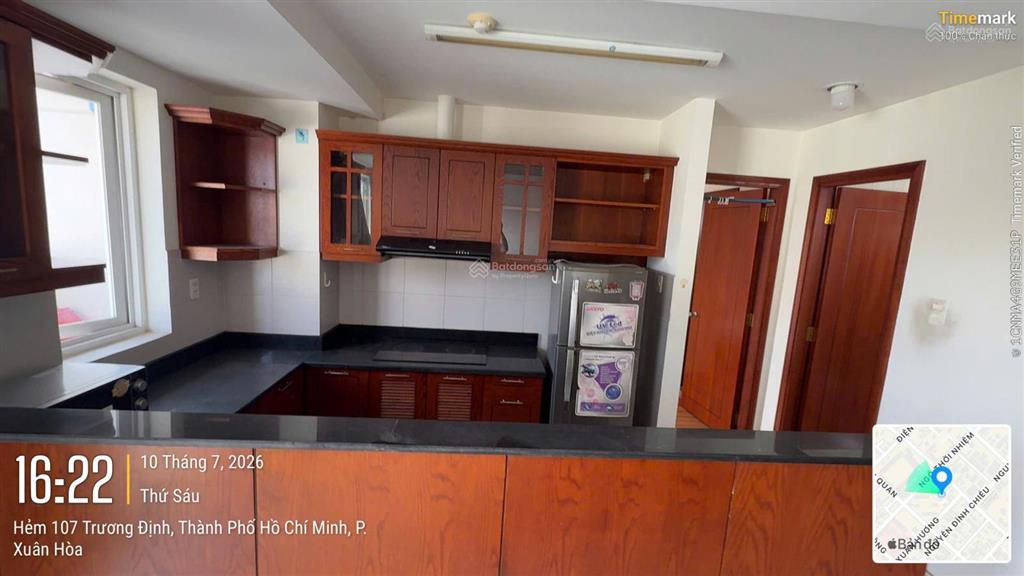 Cho thuê căn hộ 107 trương định, phường xuân hòa, tp.hcm (quận 3 cũ 20 triệu)