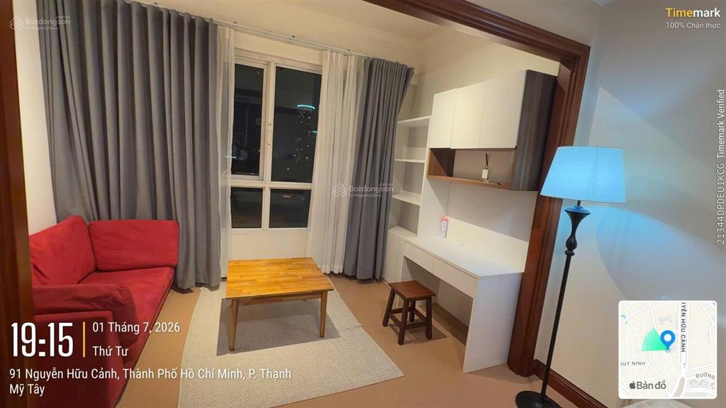 Cho thuê căn hộ studio the manor nhà đẹp, giá chỉ 13 triệu/tháng