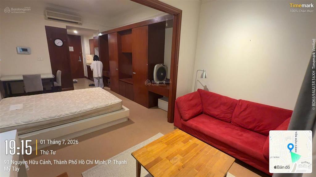 Cho thuê căn hộ studio the manor nhà đẹp, giá chỉ 13 triệu/tháng