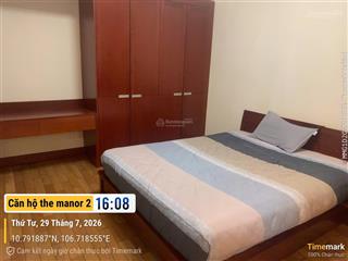 Cho thuê căn hộ the manor dọn vào ở ngay 51m2 1 phòng ngủ